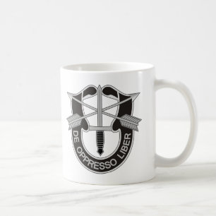 Speciella styrkor SF De Oppresso Liber Kaffemugg