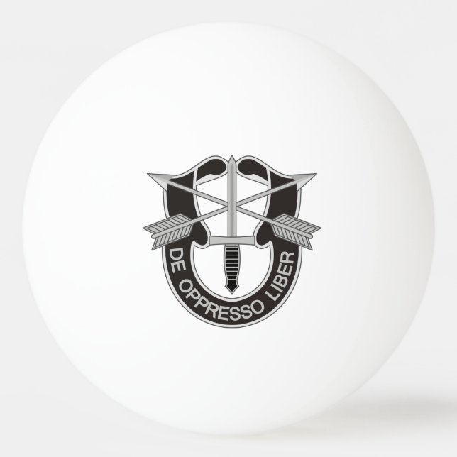 Speciella styrkor SF De Oppresso Liber Pingisboll (Framsidan)