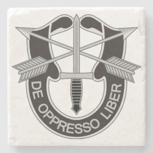 Speciella styrkor SF De Oppresso Liber Stenunderlägg