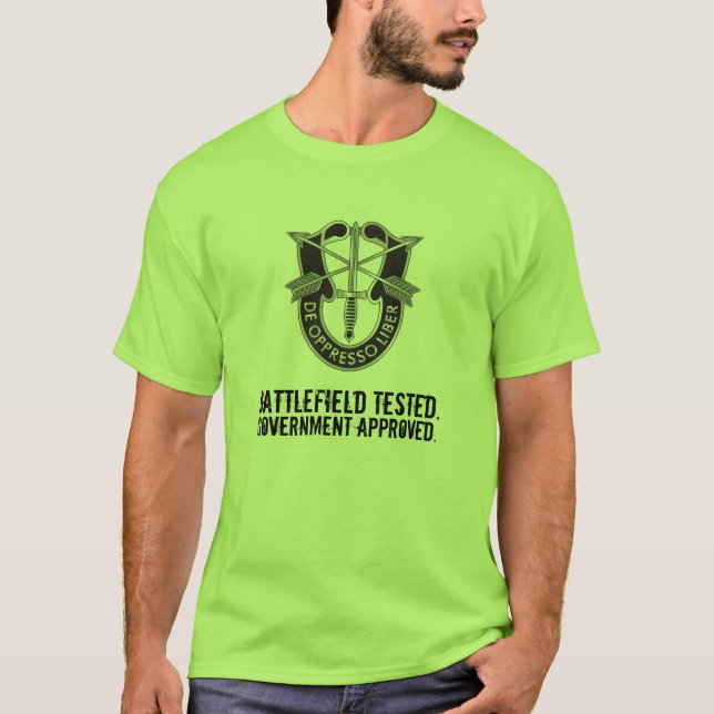Speciella styrkor t-shirt (Framsida)