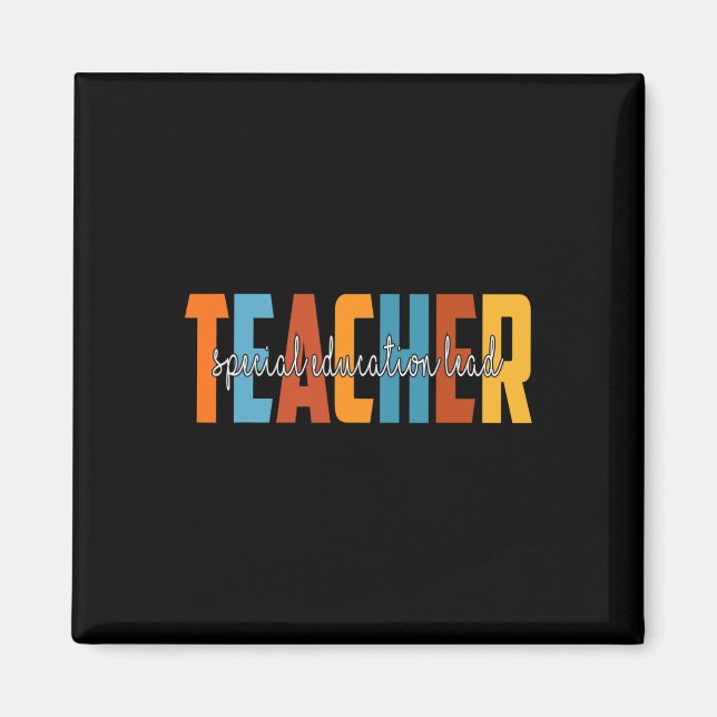 Speciella utbildningsledarelärare hösten Kärlek fa Magnet (Framsidan)