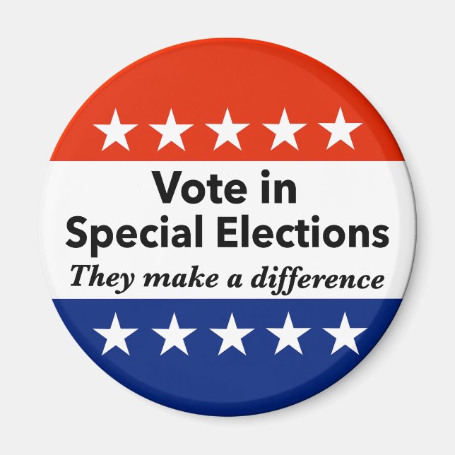 Speciella val magnet (Framsidan)