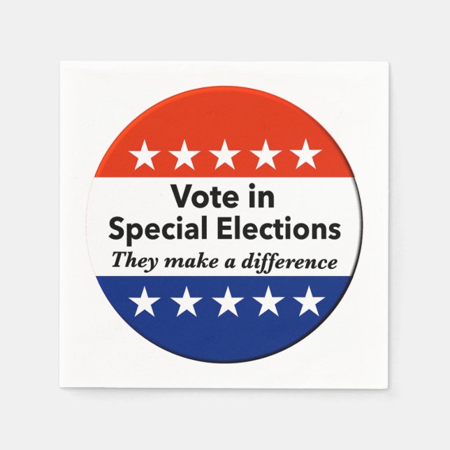 Speciella val pappersservett (Framsidan)