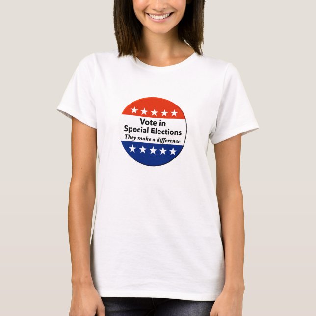 Speciella val t shirt (Framsida)