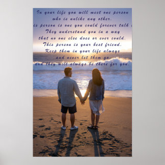 SPECIELLA VÄNNEN POSTER