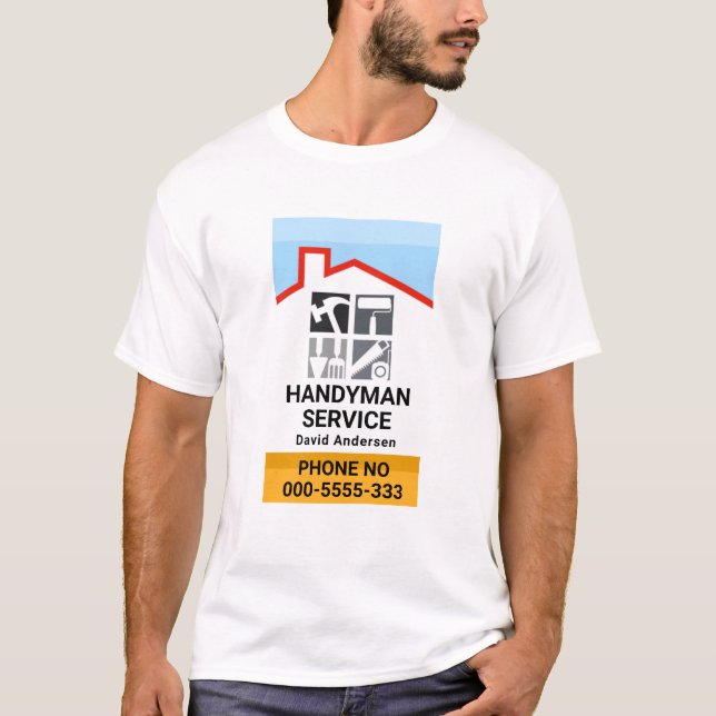 Speciella Windows med Kreativ Home Rooftop T Shirt (Framsida)