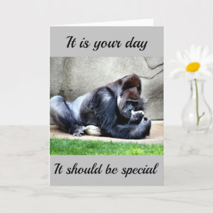 SPECIELLARE BIRTHDAG *LIKSOM DIG* KORT