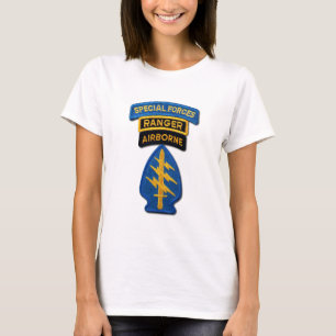 Speciellare Forces Group Grönt Berets SF SOF SFG T Shirt