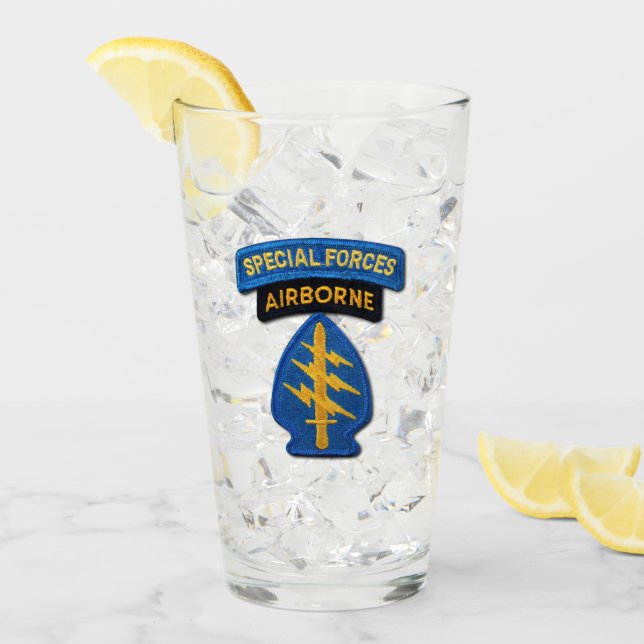 Speciellare Forces Group Grönt Berets SFG SFGA Vet Glaskopp (Framsida Ice)