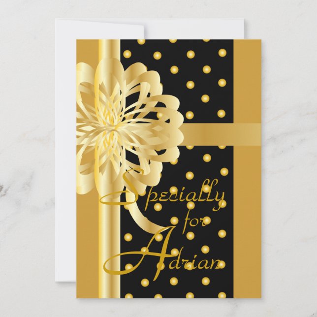 Speciellare hälsningshälsningskort - Anpassa Inbjudningar (Framsida)