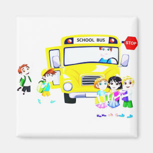 SPECIELLARE ’KVINNA BUSS DRIVER’ MAGNET