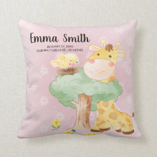 Speciellare leveranskläder Giraffe Baby Shower Dek Kudde