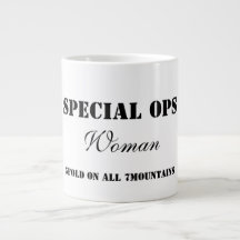 Speciellare Ops Woman Mugg