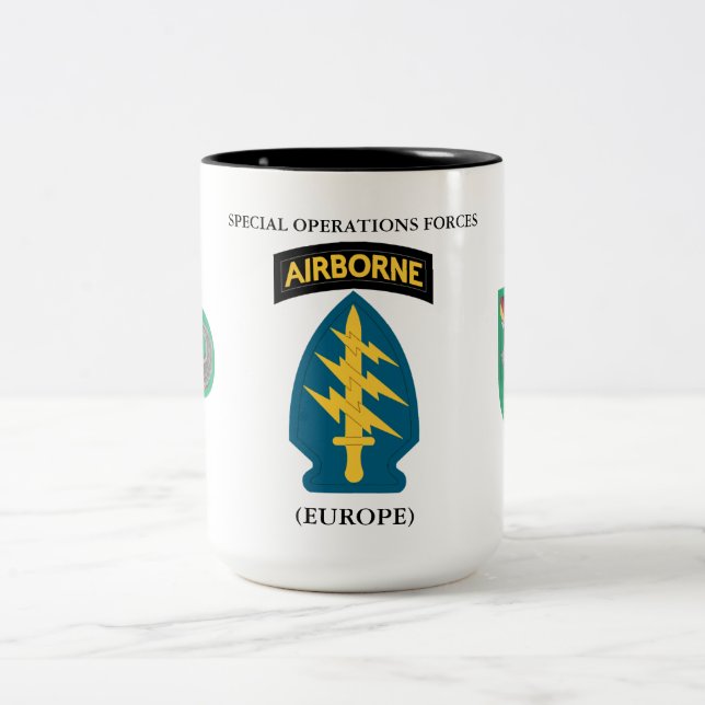 SPECIELLARE VERKSAMHETSSTYRKOR (EUROPA)  Två-Tonad MUGG (Center)