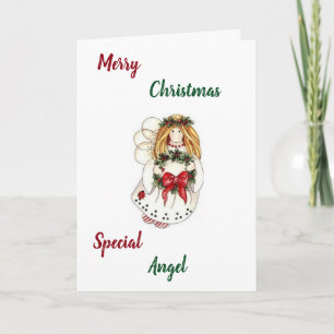 **SPECIELLT ANGEL** SPECIELLT CHRISTMAS ÖNSKEMÅL KORT