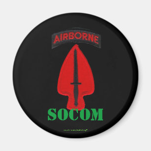 speciellt åtgärdskommando socom soc patch Magnet