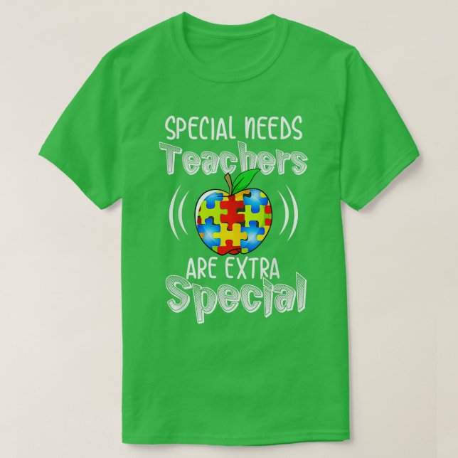 Speciellt behov hos Autism Awareness Cute Autism T T Shirt (Design framsida)