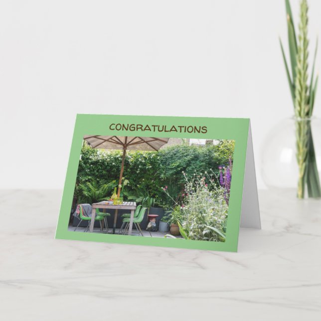 "SPECIELLT DAM RETIRES"-KORT KORT (Framsida)