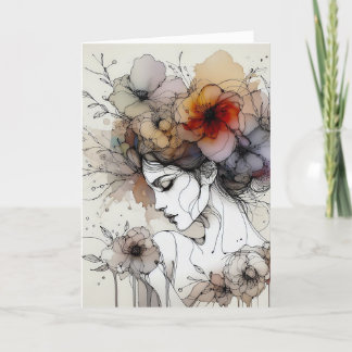 SPECIELLT DAUGHTER BIRTHDAY CARD TACK KORT