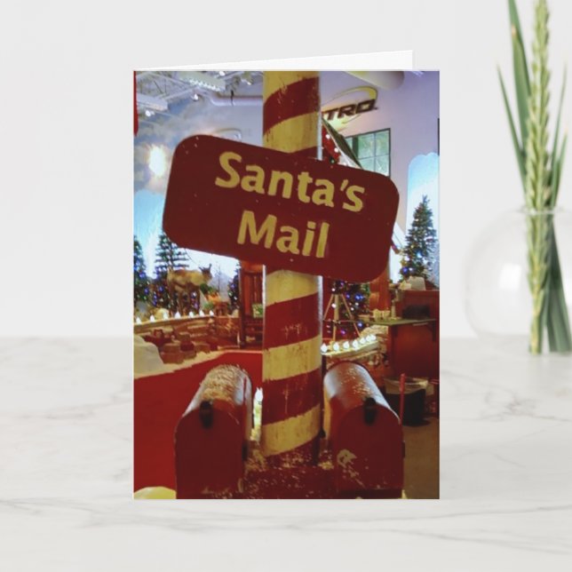 SPECIELLT DEIVERY CHRISTMAS CARD HELGKORT (Framsida)