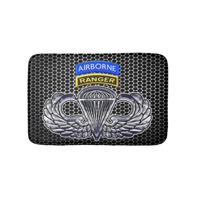 Speciellt designad minnesgåva för Airborne Ranger Badrumsmatta (Framsidan)