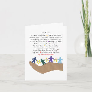 Speciellt Dikt-mappat gratulationskort Kort