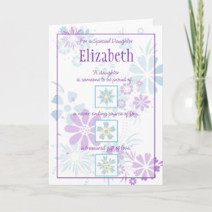 Speciellt dotteranpassadekort kort