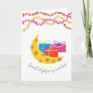 Speciellt Eid-presentkort Helgkort