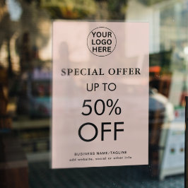 Speciellt erbjudande l  Rosa slutlig försäljningsr Poster