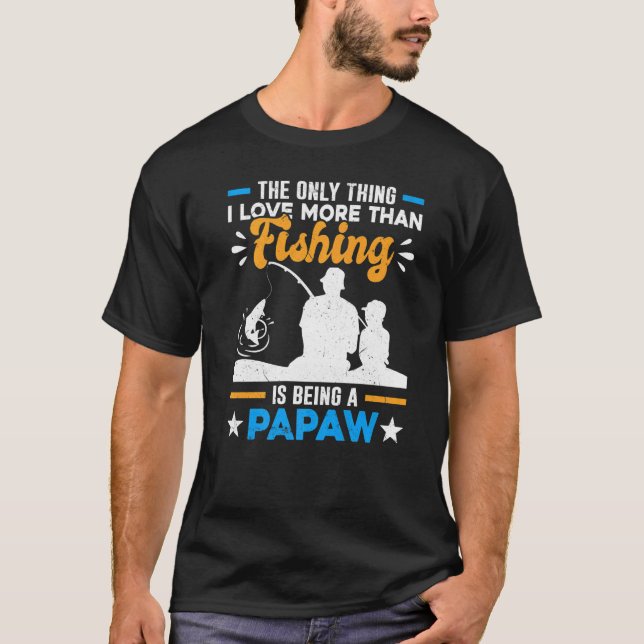 Speciellt farfar Pappa är mer än Kärlek-fiske T Shirt (Framsida)
