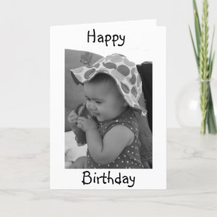 *SPECIELLT **FLICKA* BIRTHDAY ÖNSKEMÅL KORT