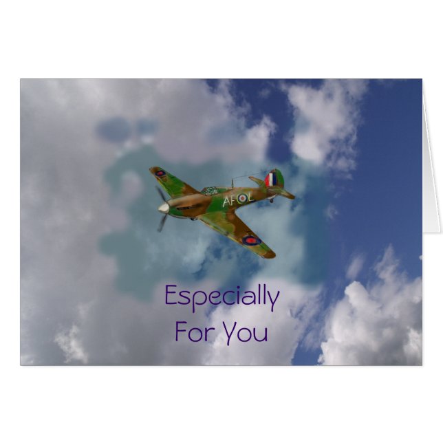 Speciellt för dig hälsningskort (Framsidan Horizontal)