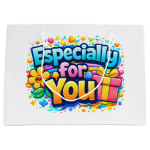 Speciellt för dig – Söt blommig design för present