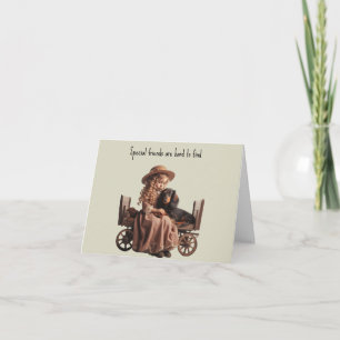 Speciellt Friend Dachshund-kort Kort