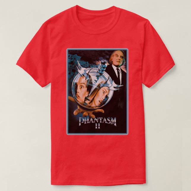 Speciellt frisläppningsskydd enligt Phantasm II Ar T Shirt (Design framsida)