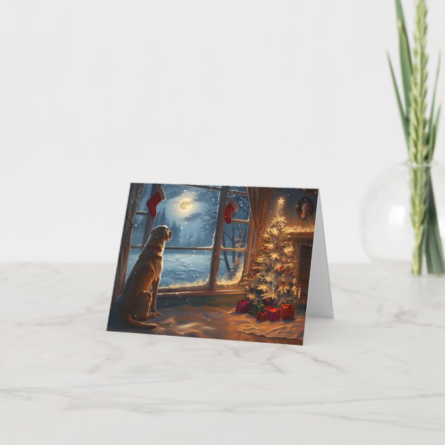 Speciellt högtidligt julkort helgkort (Framsida)