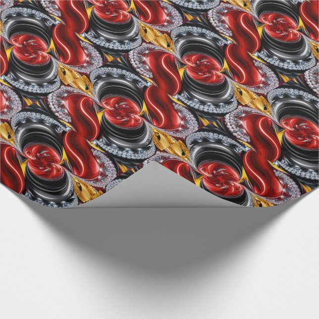 Speciellt inslagspapper med tyska färger presentpapper (Hörn)