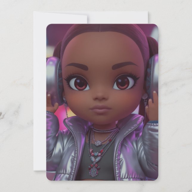 Speciellt kort för tonårsmusikälskare (Framsida)