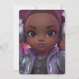 Speciellt kort för tween musikälskare