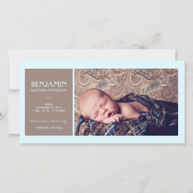 Speciellt meddelande om födelsemeddelande i Photo  (Framsida)