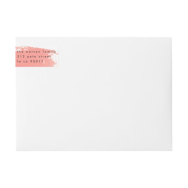 Speciellt meddelande om leverans av Paint Stänk Etikettband (Framsidan)