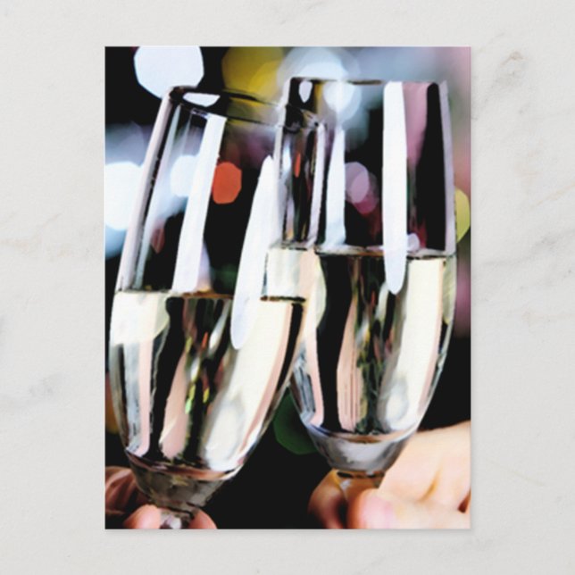 Speciellt meddelande Spara datumpopup Vykort (Framsida)