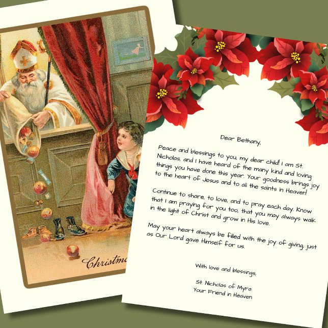 Speciellt meddelande till Child St. Nicholas of My Inbjudningar (Skapare uppladdad)