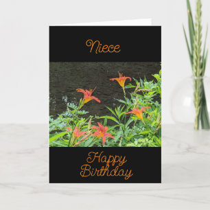 SPECIELLT *NIECE* BIRTHDAY CARD KORT