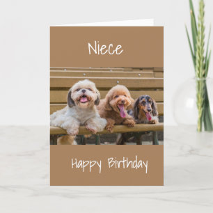 SPECIELLT *NIECE* BIRTHDAY CARD KORT