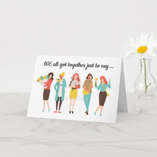 *SPECIELLT SAMARBETE* PÅ HENNES BIRTHDAY KORT (Liten växt)