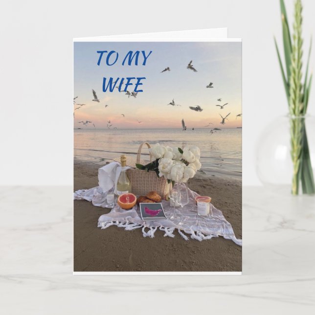 *SPECIELLT SISTER* BIRTHDAY BEACH HÄLSNING CARD KORT (Framsida)