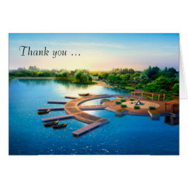 Speciellt tack hälsningskort