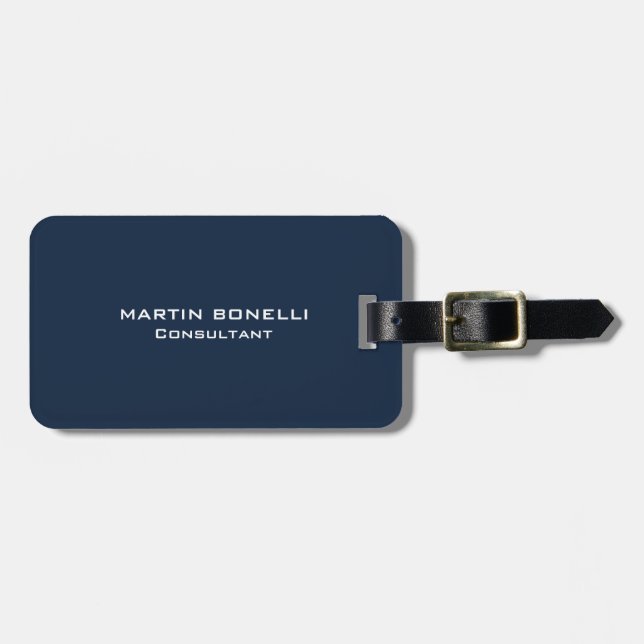 Speciellt unikt nutida marint konsult bagagebricka (Horisontell Framsida)