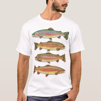 Species of the Stream: Rainbow Trout T Shirt